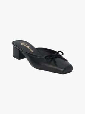 Basilio Ballet Mule - Black