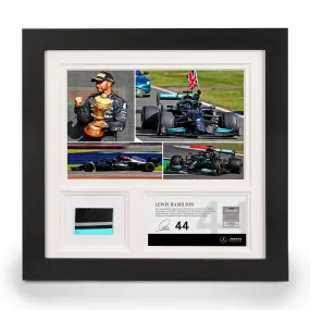 Lewis Hamilton 2021 Bodywork & Photo Collage - British GP