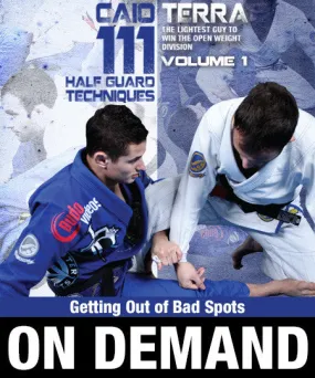 111 Half Guard Techniques by Caio Terra (On Demand)