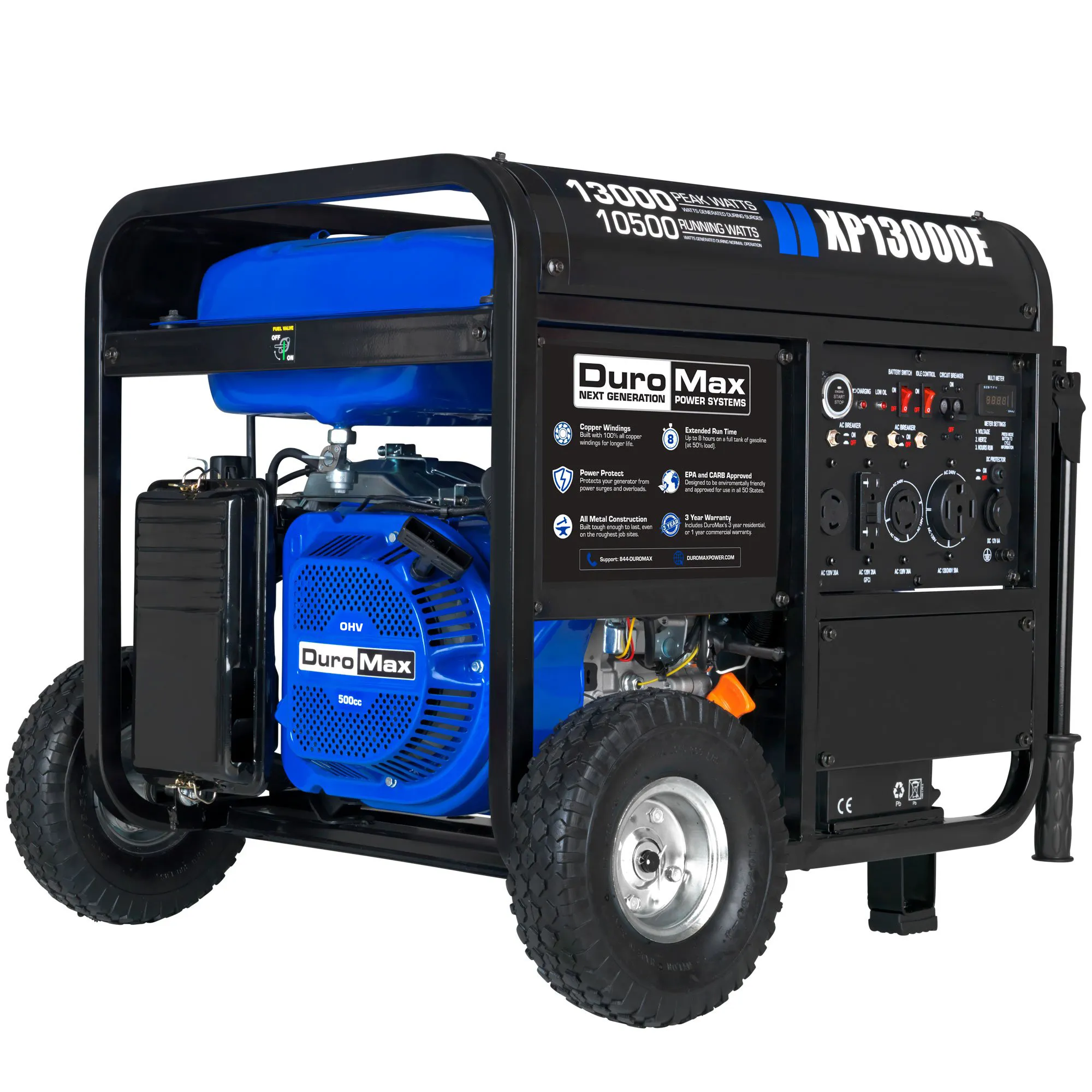 13,000 Watt Gasoline Portable Generator