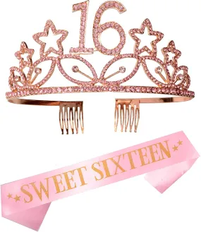 16th Birthday, 16th Birthday Gifts for Girls, 16th Birthday Tiara, 16th Birthday Tiara