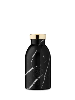 24Bottles Clima Bottle Black Marble 330ml