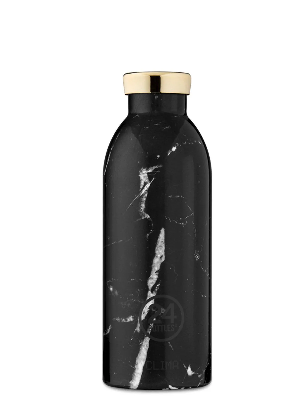 24Bottles Clima Bottle Black Marble 500ml