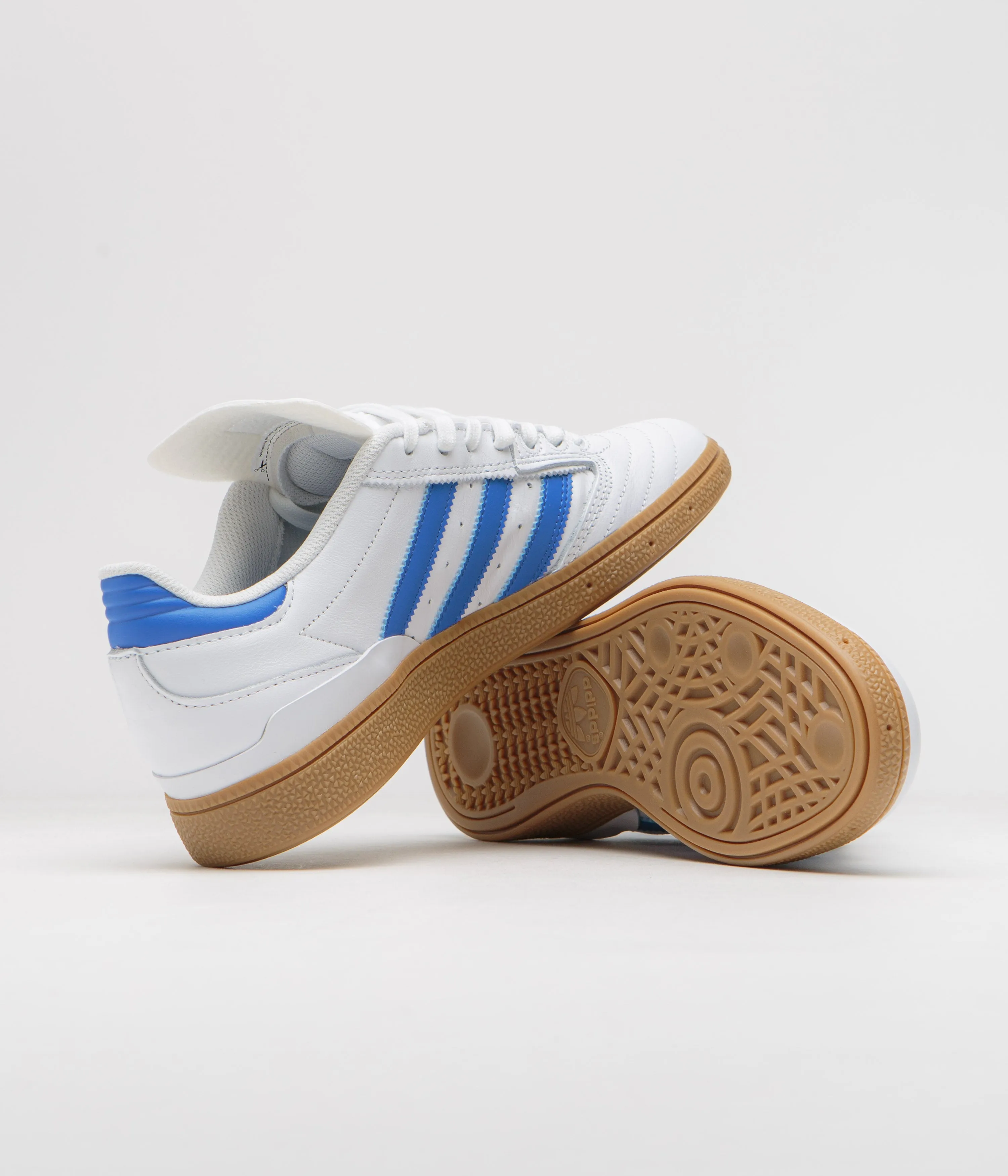 Adidas Busenitz Shoes - FTWR White / Bluebird / Gold Metallic