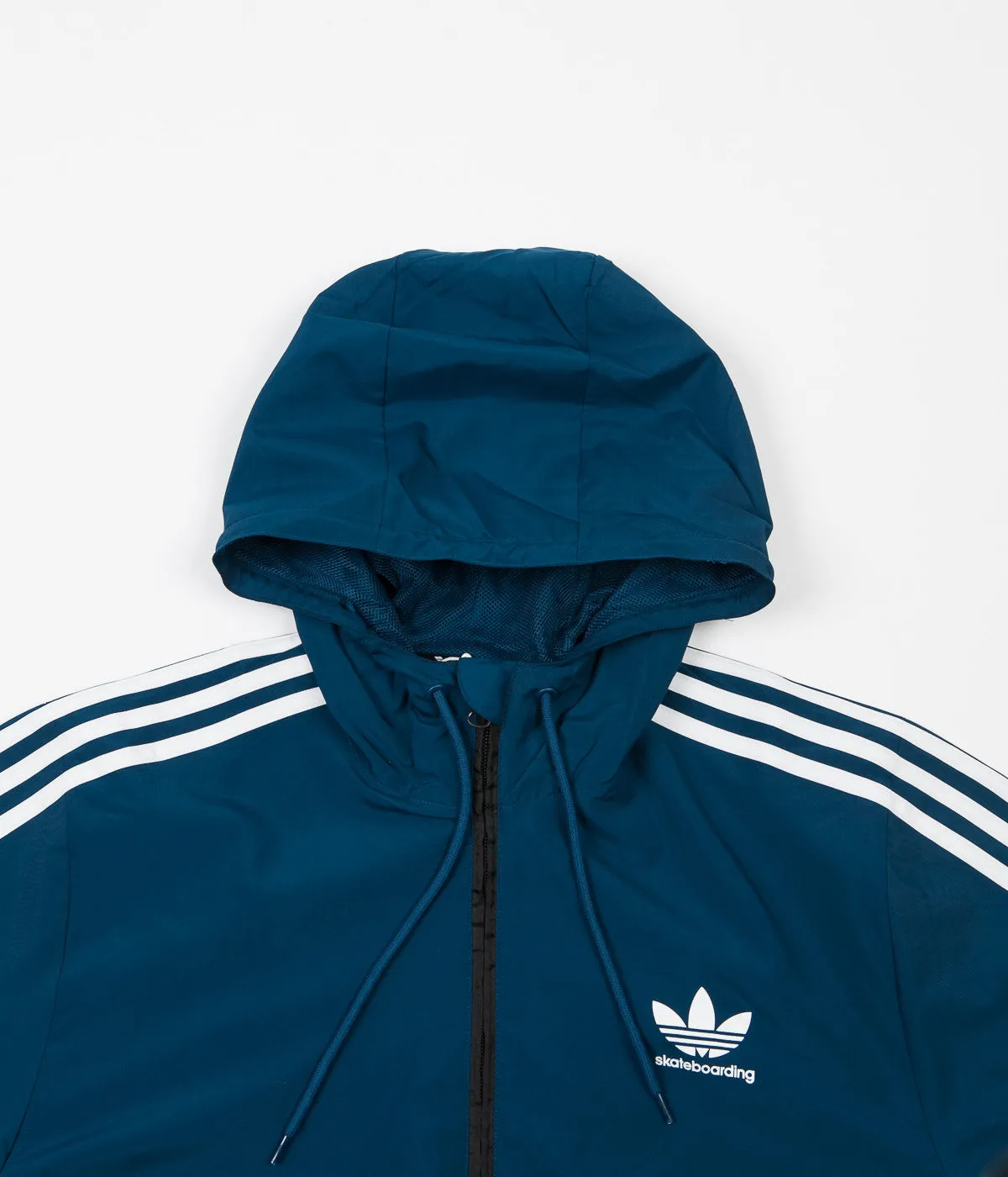 Adidas Premiere Windbreaker Jacket - Black / Blue Night / White