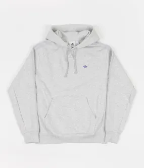 Adidas Shmoo Hoodie - Light Grey Heather / Purple