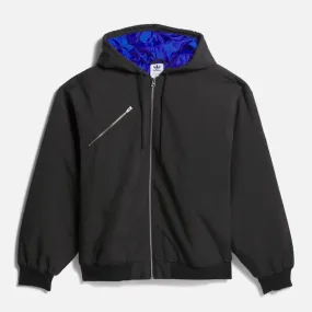 Adidas Skateboarding - Shmoofoil Nylon Canvas Jacket - Black / Royal Blue