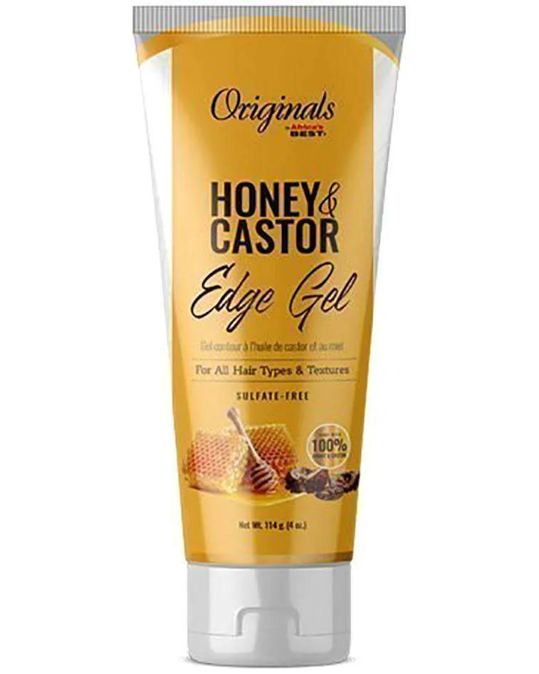 Africas Best Originals Honey & Castor Edge Gel