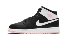 Air Jordan 1 Mid Black Arctic Pink