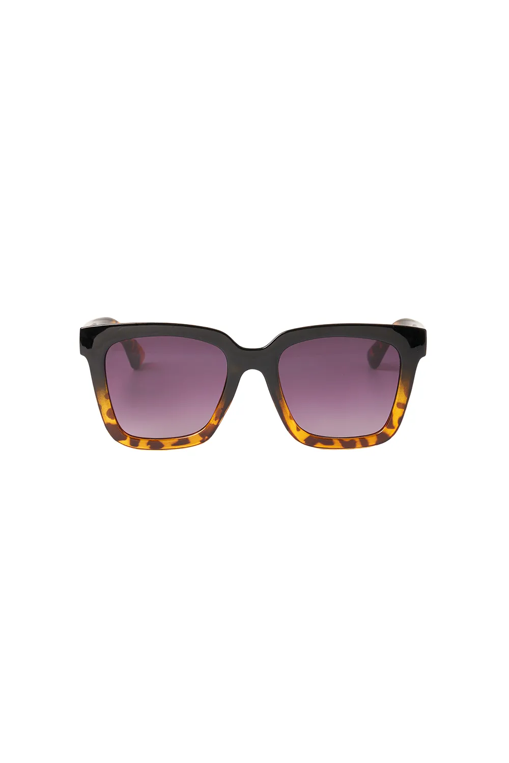 Anais Tortoiseshell Square Sunglasses