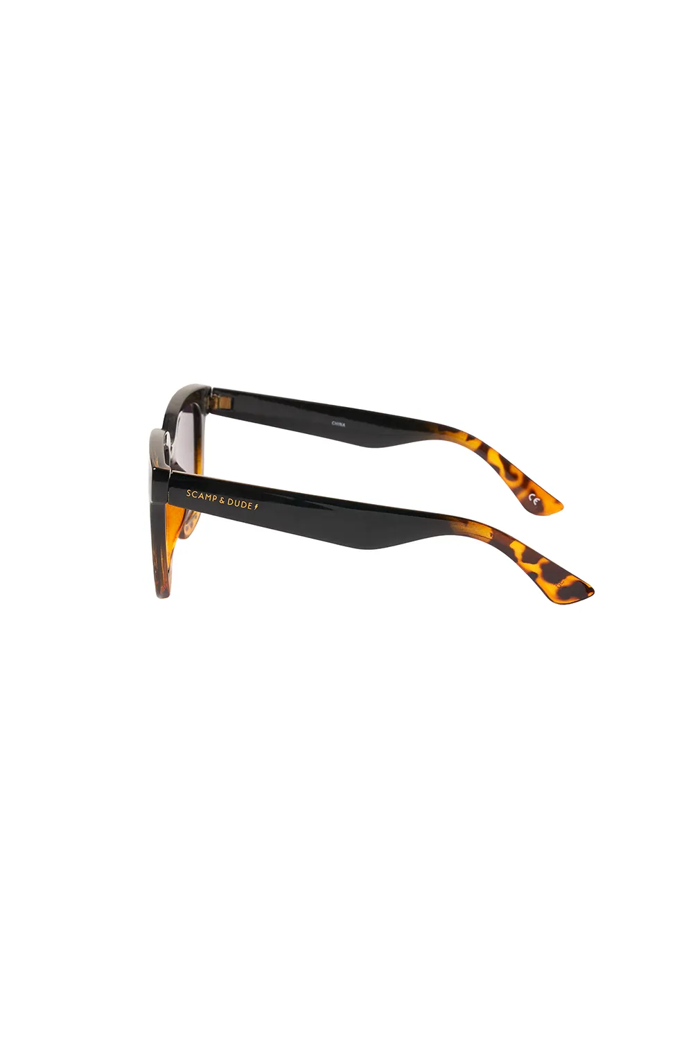 Anais Tortoiseshell Square Sunglasses