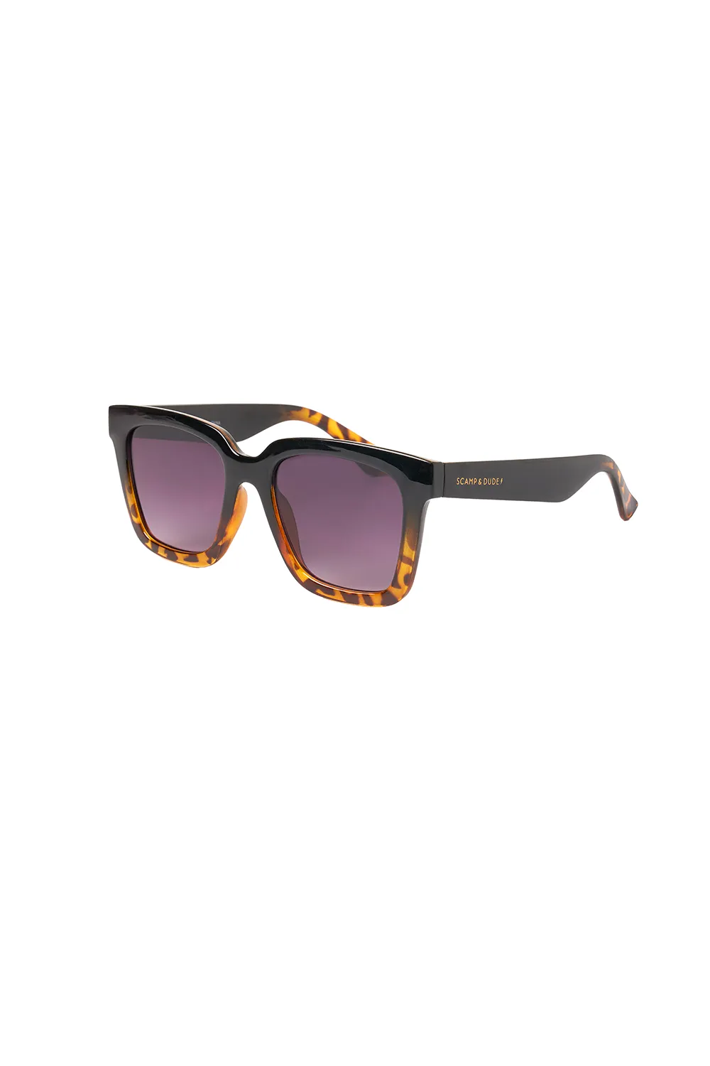 Anais Tortoiseshell Square Sunglasses