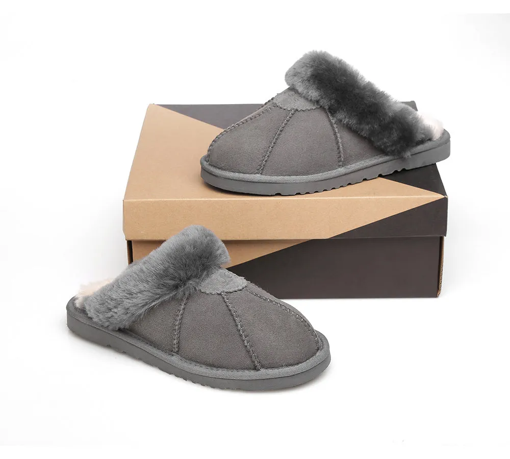 AUSTRALIAN SHEPHERD® UGG Double Face Sheepskin Wool Slippers Robert