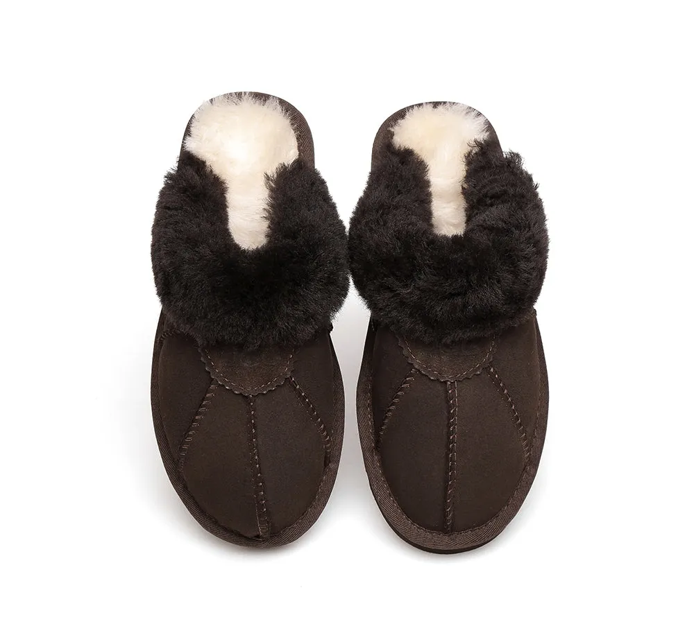 AUSTRALIAN SHEPHERD® UGG Double Face Sheepskin Wool Slippers Robert