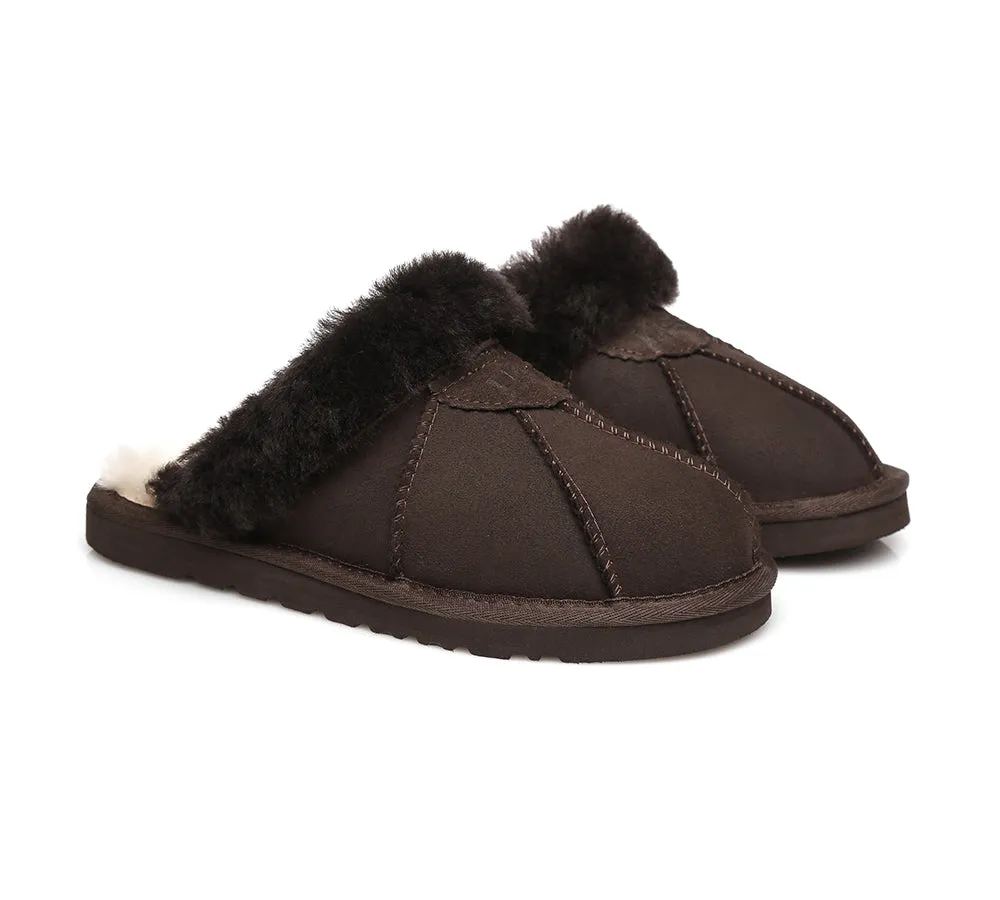 AUSTRALIAN SHEPHERD® UGG Double Face Sheepskin Wool Slippers Robert