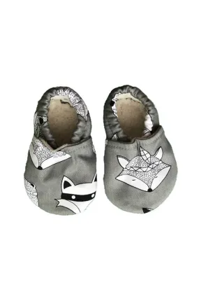 Baby Booties Grey Fox   Bear