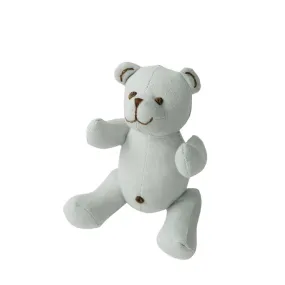 Beba Bean Linen Bear Baby Rattle