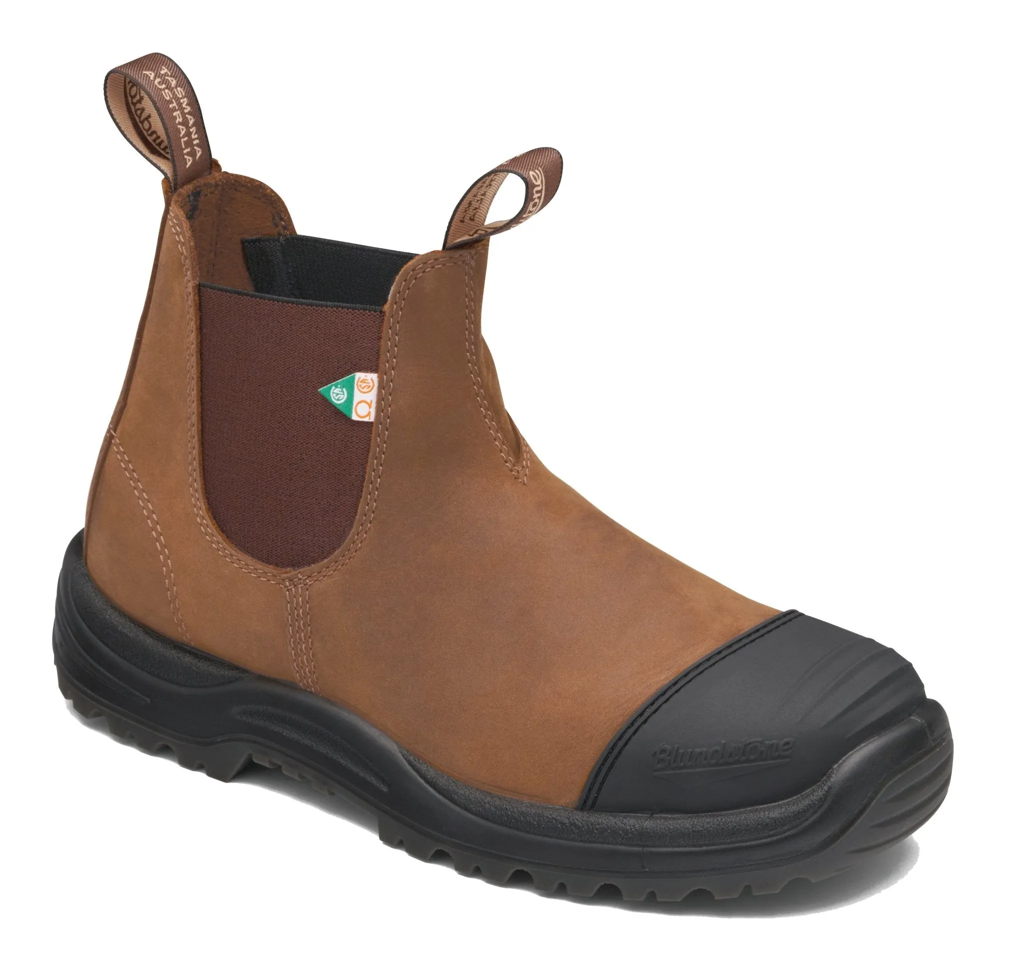 Blundstone 169 CSA Rubber Toe Saddle Brown