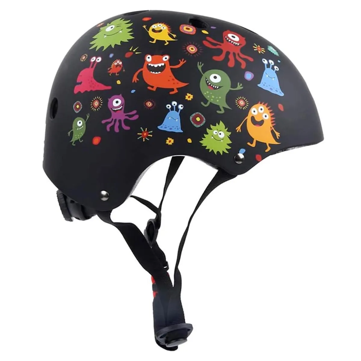 Boldcube Safety Helmet Monster Party Black Small