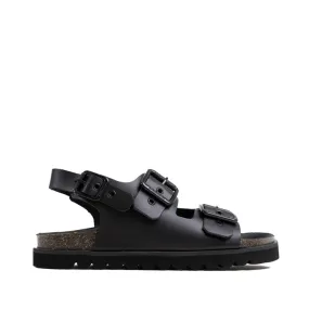 Boss Om Black Chunky Sandals