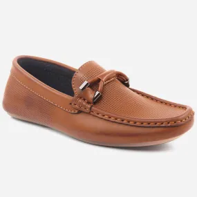 Boys "HENRY" Rubber Sole Cushioned Moccasins