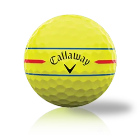 Callaway Chrome Soft Triple Track 360 Yellow