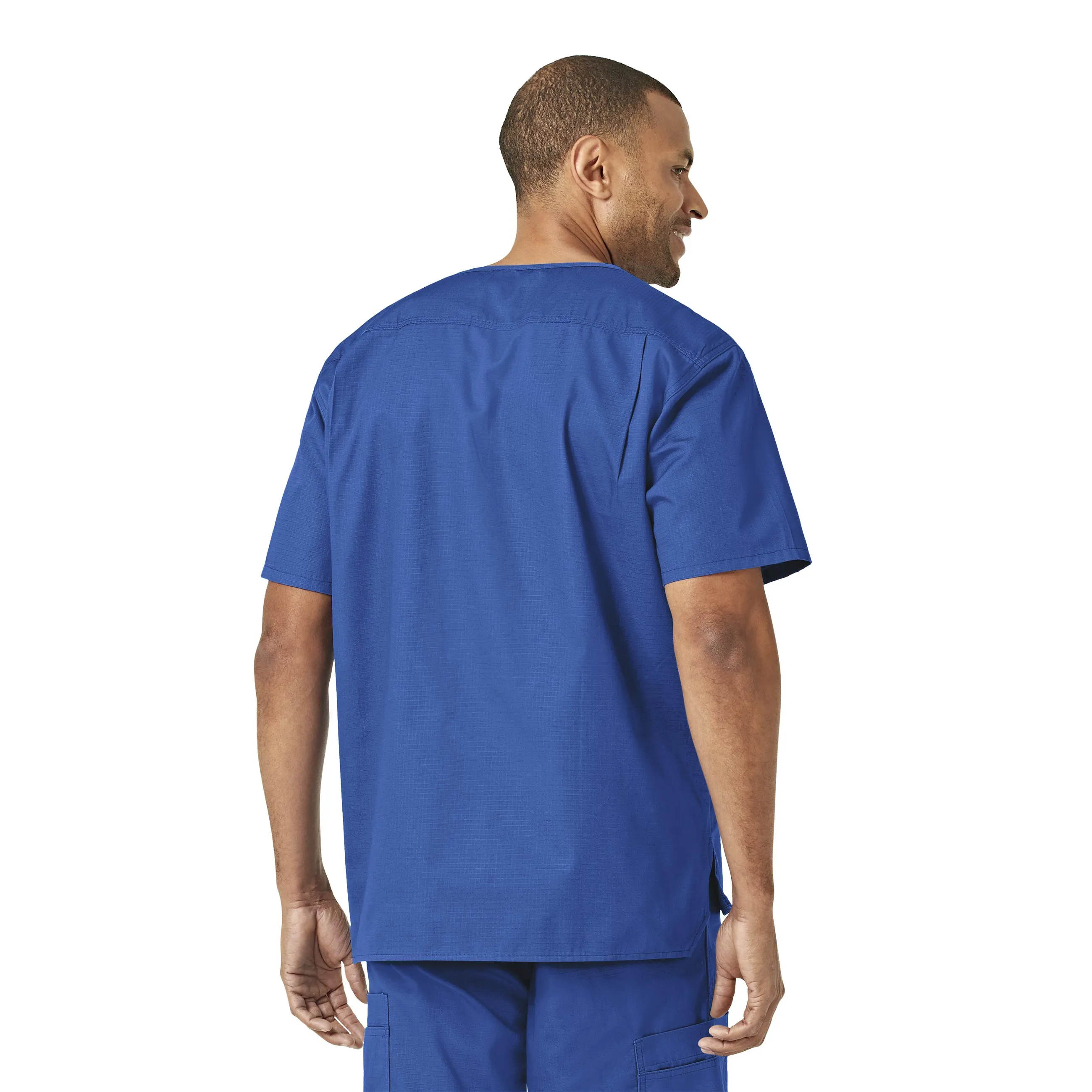 Carhartt Ripstop Men's Utility Scrub Top - Royal