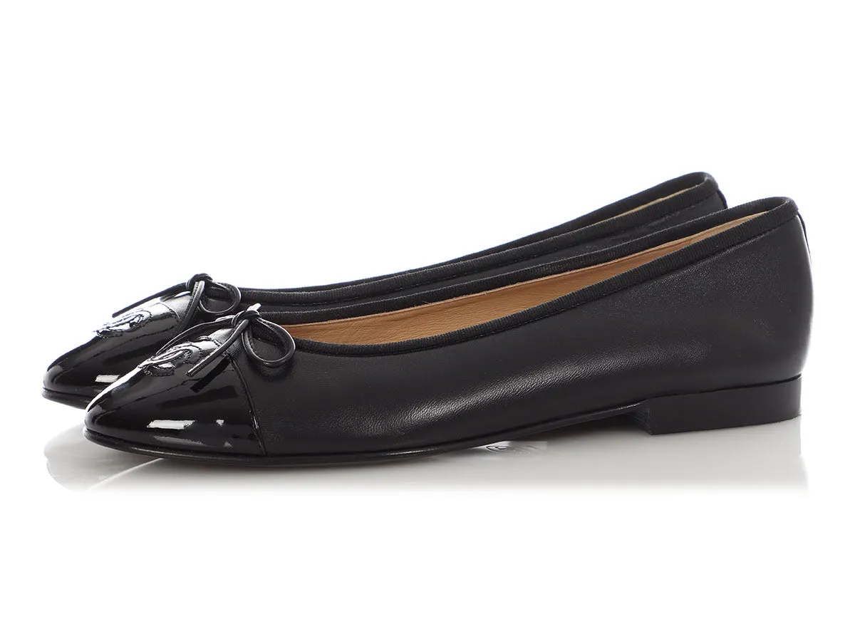 Chanel Black Ballet Flats