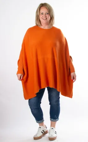 Charlotte Round Neck | Orange