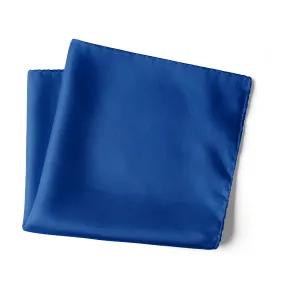 Chokore Peacock Blue Pocket Square - the Solids line