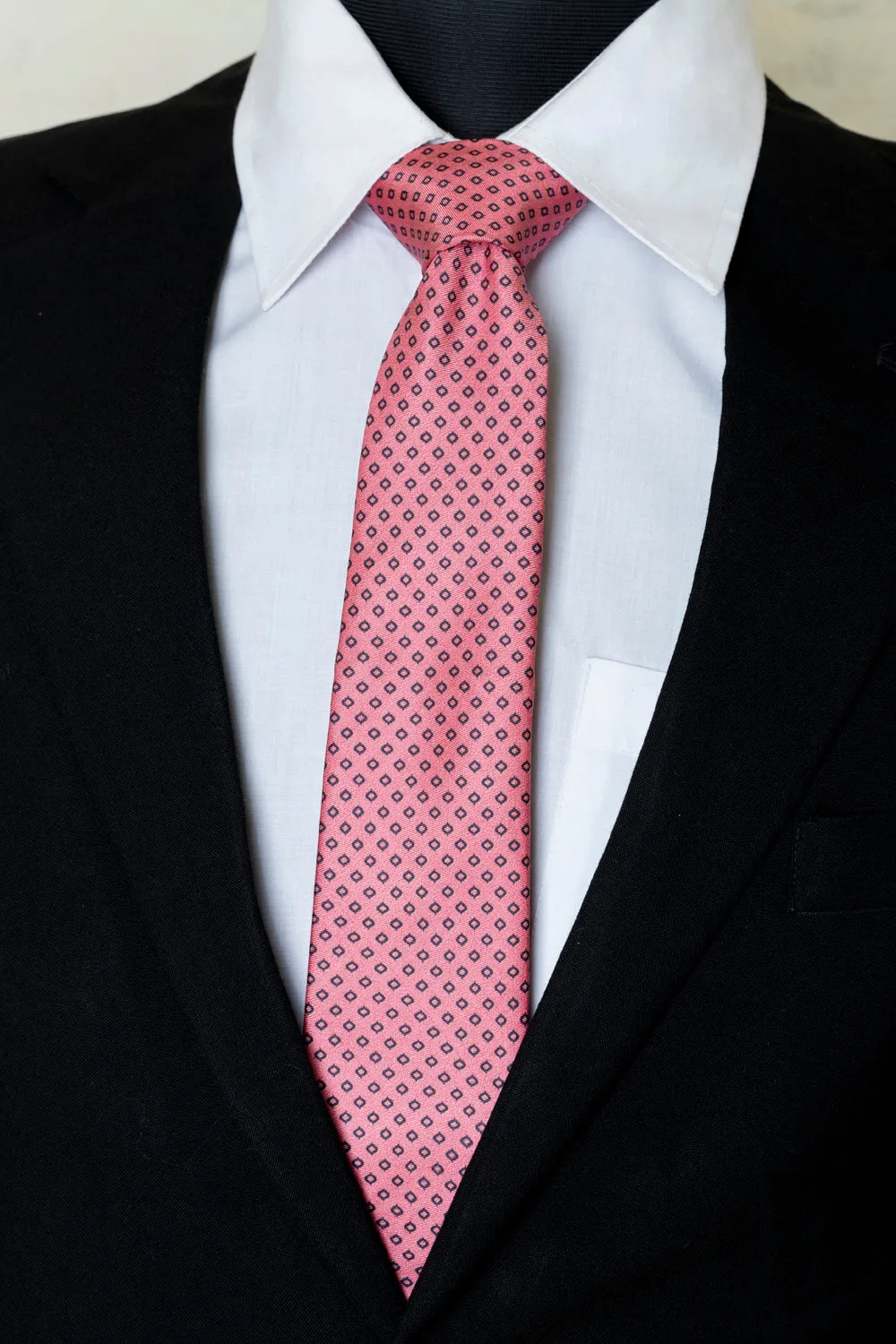 Chokore Pink Silk Tie - Indian at Heart range