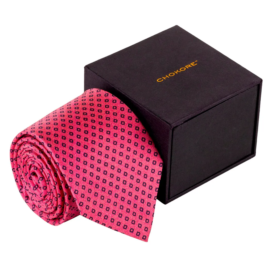 Chokore Pink Silk Tie - Indian at Heart range