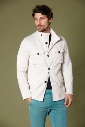 City Field men's jacket in cotton and tencel regular