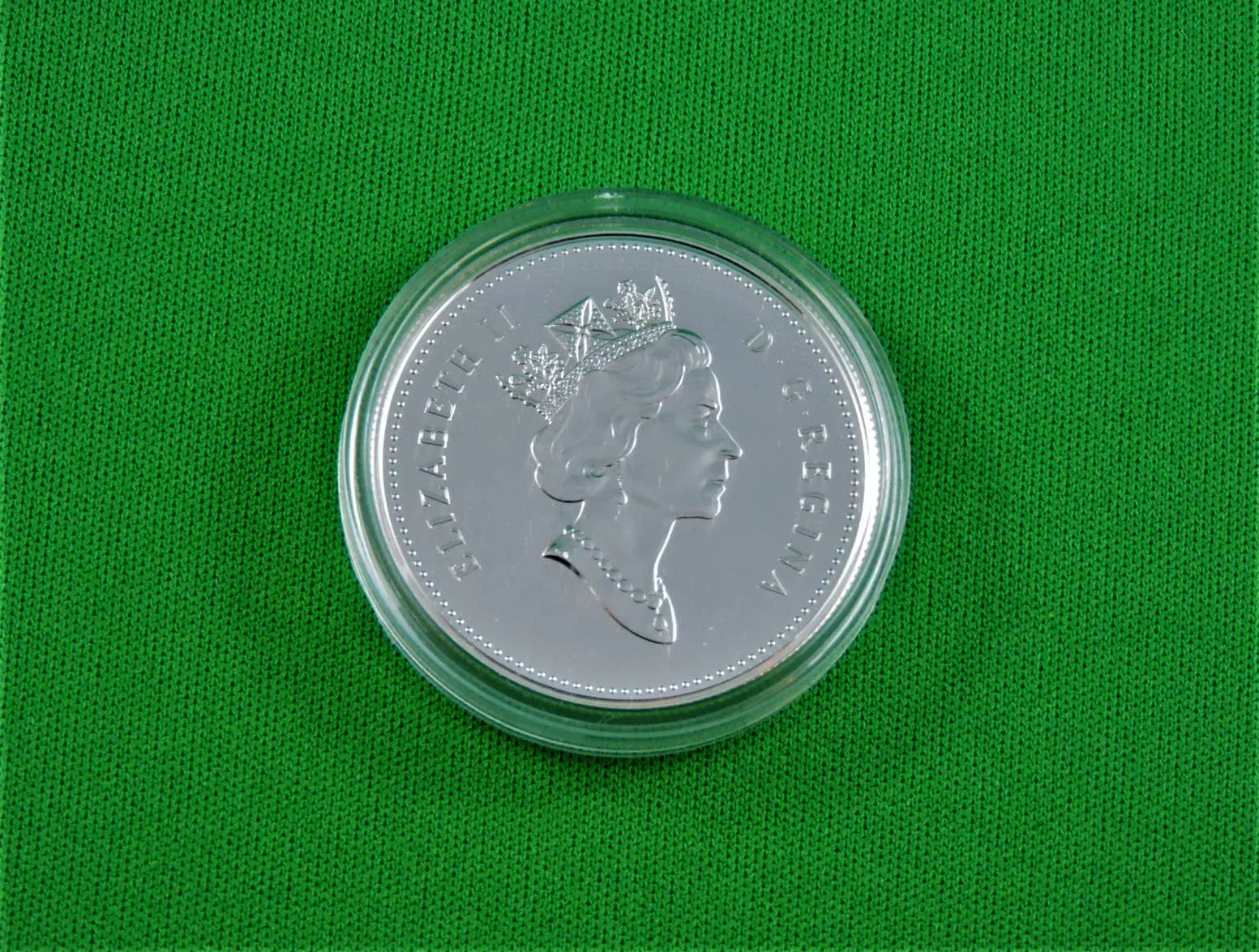 Currency - Silver Coin - $1 - 2001 - RCM - 50th Anniversary of the National Ballet of Canada