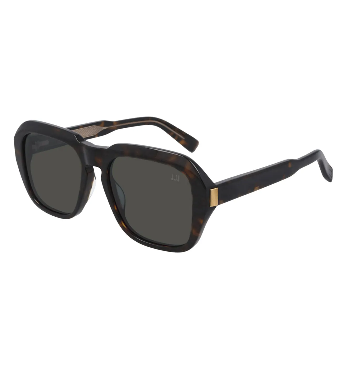 Dunhill Unisex Havana Square Sunglasses