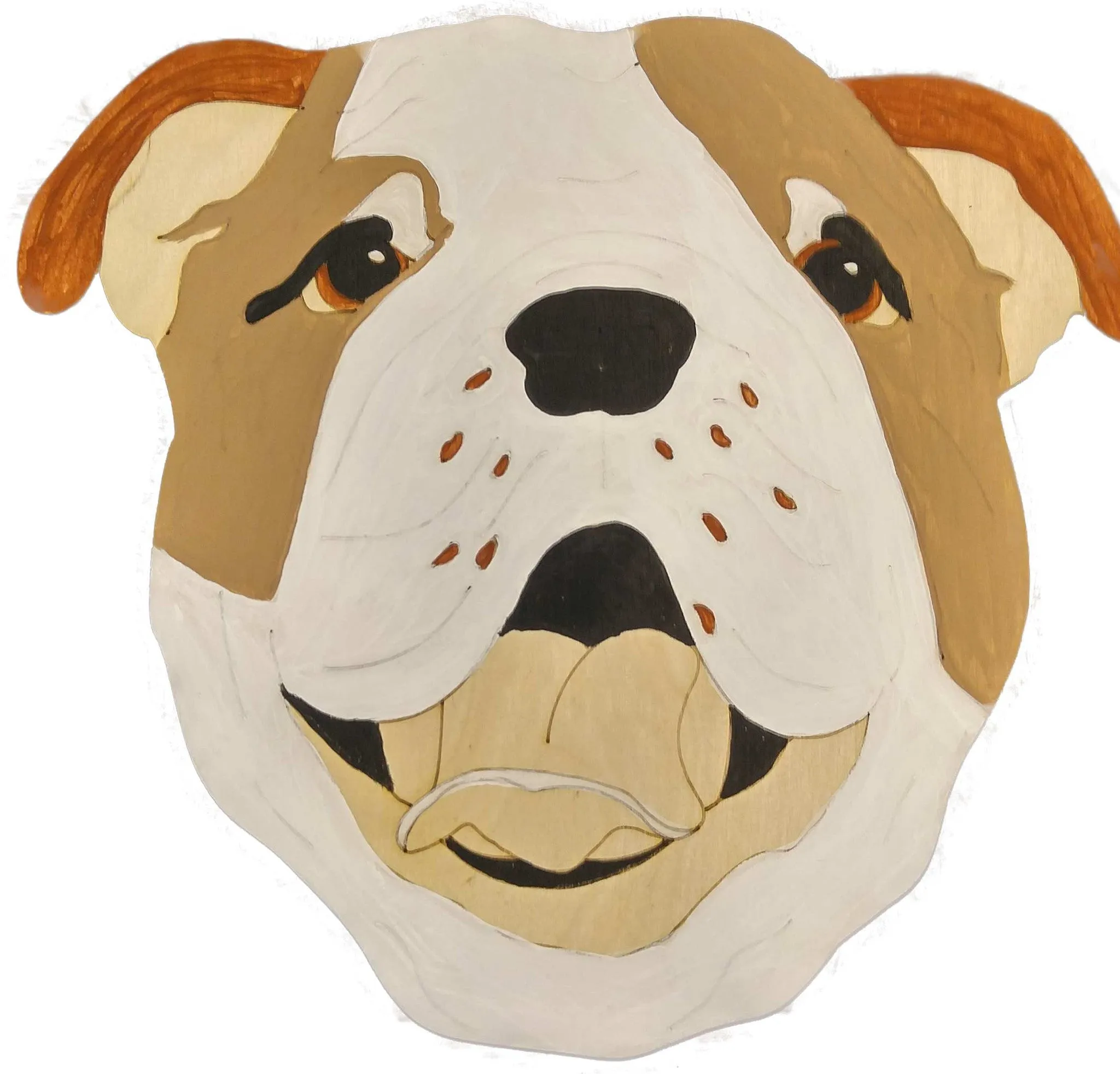 English Bulldog-DIY Pop Art Paint Kit