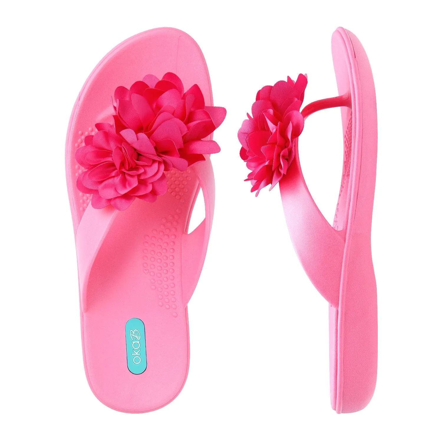 Fleur Flip Flops