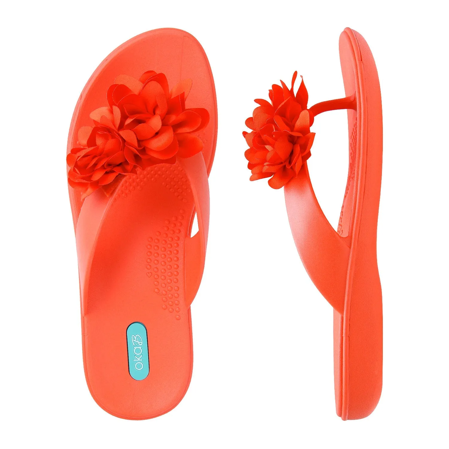 Fleur Flip Flops