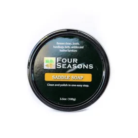 Four Seasons Saddle Soap Yellow 3.5 oz