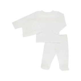 Hart's Hold Me Set (Unisex) - Worth Avenue White with Palmetto Pearl Smocking