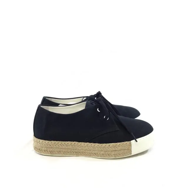 Hermes Canvas Espadrille Sneakers. Size 8.5