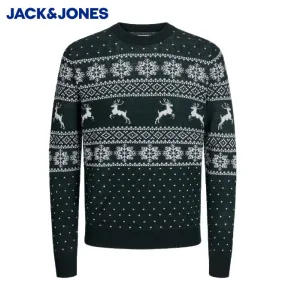 Jack & Jones Gabriel Christmas Knit Green