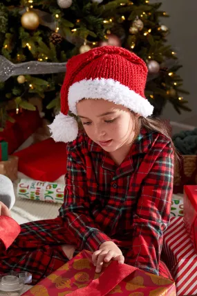 Knit Santa Hat