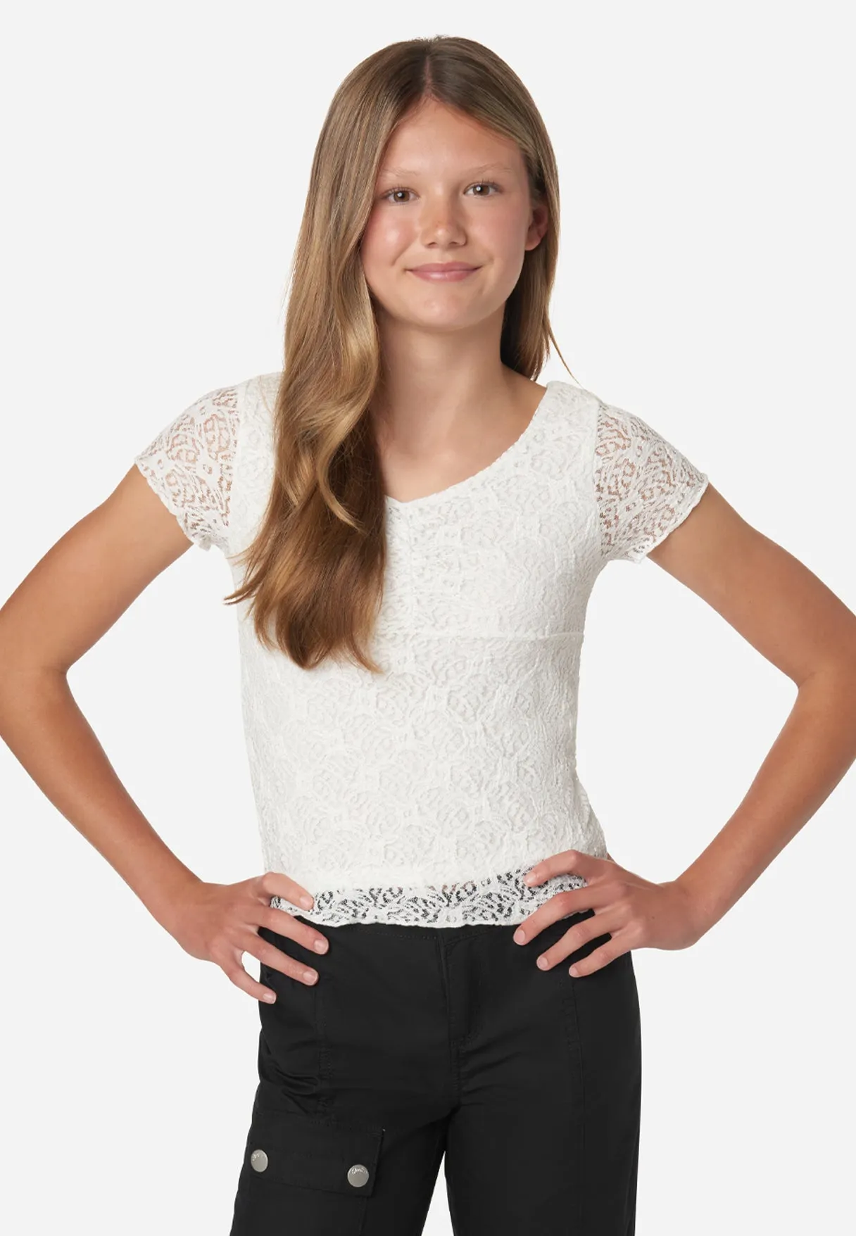 Lace Embrace Tee