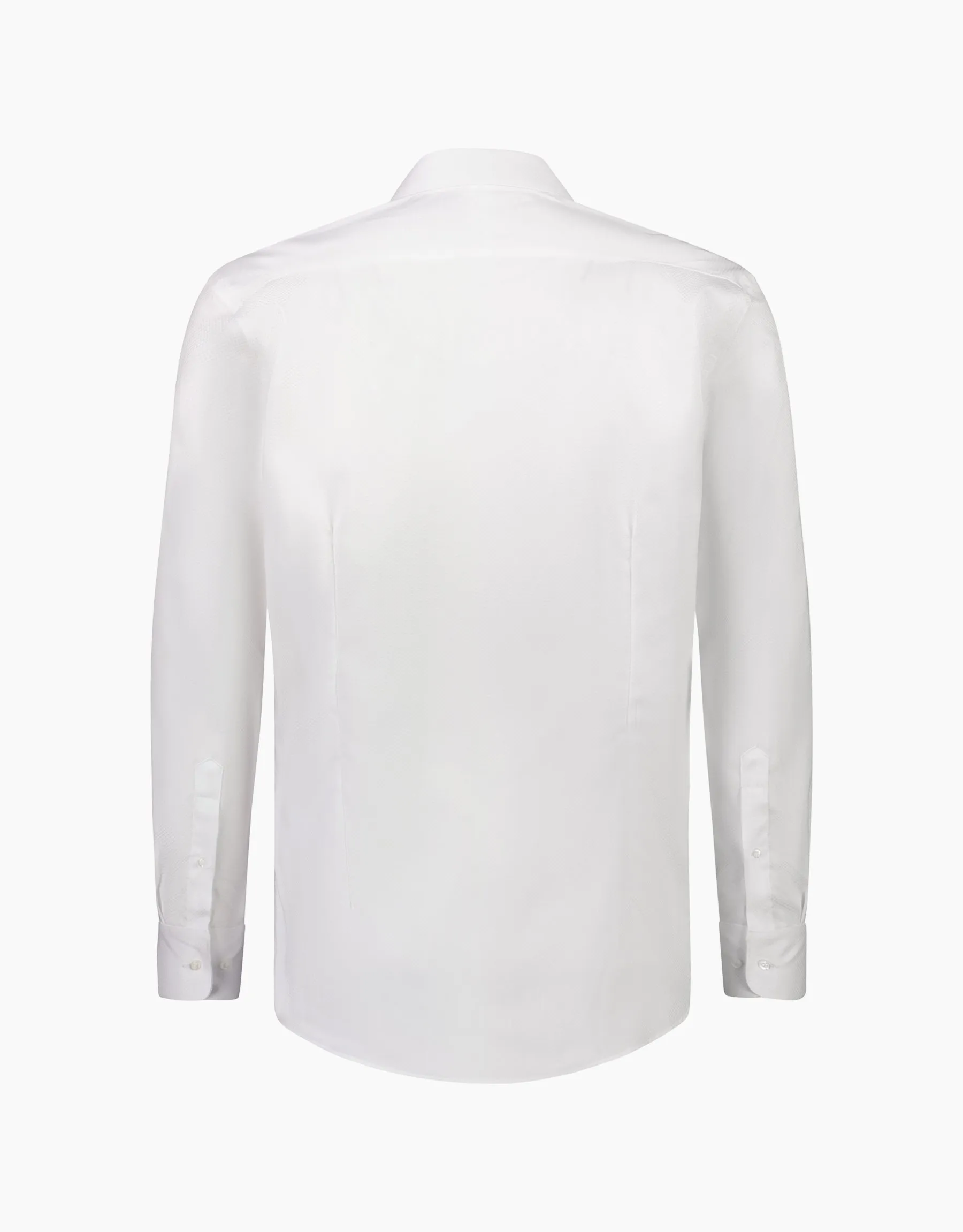 London white textured shirt