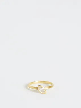 Marquise Diamond Stacking Ring