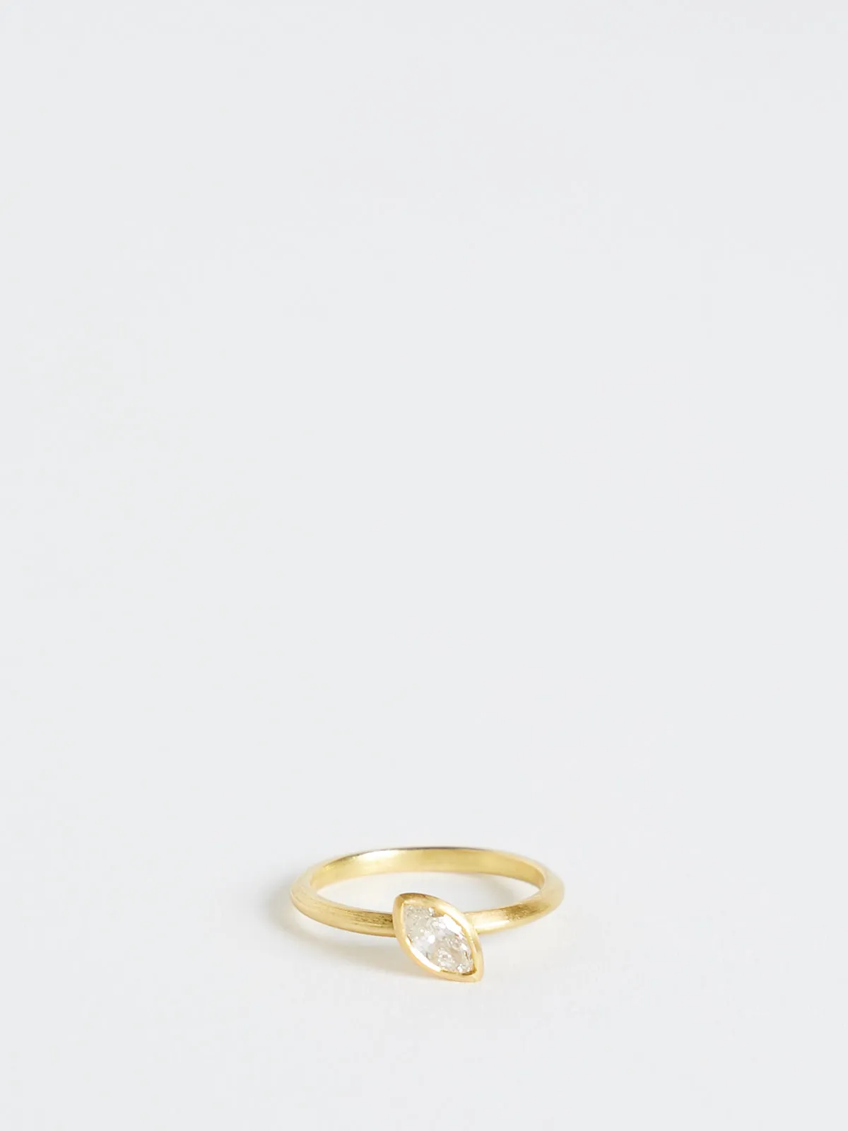 Marquise Diamond Stacking Ring