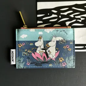 Moomin Lotus Zip Purse