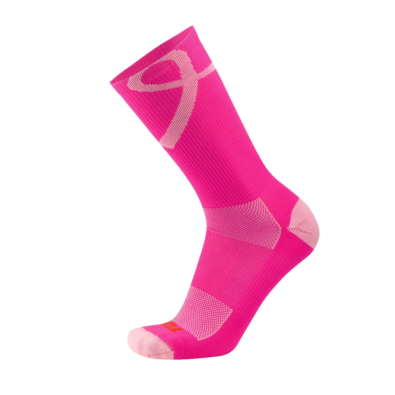 Pink Ribbon - Breast Cancer Awareness Crew Socks IN-STOCK (LBCC3)