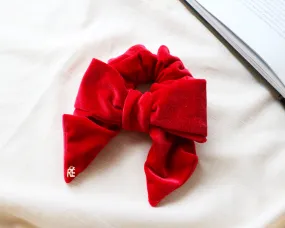 Rose Red Ribbon Scrunchie